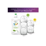 Philips Avent Natural 120 Ml + 240 Ml Cam Biberon + Biberon Temizleyici 500 Ml Hediye