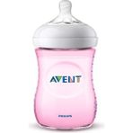 Philips Avent Natural PP Yavaş Akış 1 Ay+ 260 ml Pembe Biberon