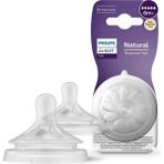 Philips Avent Natural Response 2'li Biberon Emziği, 5 Numara, 6 Ay+ - Orta Akış - 0 - 9 Ay
