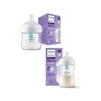 Philips Avent Natural Response Doğal Tepkili Antikolik Valfli Pp 2'li Biberon Seti, 125ML & 260ML - Cam Değildir.