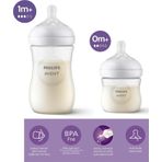 Philips Avent Natural Response Doğal Tepkili Pp 2'li Biberon Seti, 125ML, 0+ Ay & 260ML, 1+ Ay - Cam Değildir.