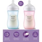 Philips Avent Natural Response Doğal Tepkili Pp 2'li Biberon Seti Mavi + Pembe 260ML, 1m+ - Cam Değildir.