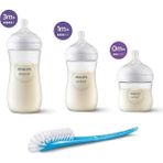 Philips Avent Natural Response Doğal Tepkili Pp 3'lü Biberon Seti 125ML + 260ML + 330ML + Biberon ve Emzik Fırçası