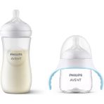 Philips Avent Natural Response Doğal Tepkili Pp Biberon, 330ML + Natural Response Eğitici Alıştırma Bardağı 150ML