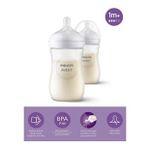 Philips Avent Natural Response PP 2'li Biberon Seti, 1+ Ay 260ml SYC903/02