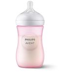 Philips Avent Natural Response PP Pembe Biberon, 260 ml, 1 Ay ve Üstü, Doğal Tepkili Biberon Emziği, SCY903/11