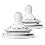 Philips Avent Natural süpürge SCF045/27 3M + değişken antikolik 2 adet şişe emziği, bebek biberon emziği
