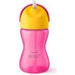 Philips Avent Pembe Pipetli Suluk 0-1 Yaş Silikon Materyal ile Ergonomik Tasarım - Beyaz - Eflatun - 1 Yaş ve Üzeri