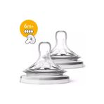 Philips Avent Philips Natural Biberon Emziği 4 Delik 6+ Ay 2li Scf044/27