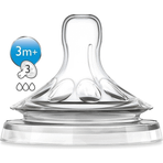 Philips Avent SCF044-27 Hızlı Akış 3 Delik 6 Ay+ 2'li Natural Biberon Emziği