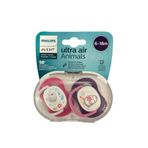 Philips Avent SCF080/08 Ultra Air Animals 2'li Emzik Kız 6-18 Ay