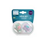 Philips Avent SCF085/18 Ultra Air Emzik 6-18 Ay 2'li - Pembe
