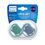 Philips Avent SCF085/31 Ultra Air Emzik 6-18 Ay 2'li Paket İndigo