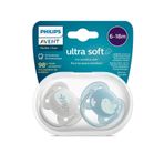 Philips Avent SCF091/15 Ultra Soft 6-18 Ay 2'li Erkek Emzik