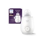 Philips AVENT SCF358/00 Biberon Isıtıcı, Hızlı ve Eşit Isıtma, Akıllı Sıcaklık Kontrolü
