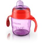 Philips Avent SCF551/03 Kız 6 m+ 7oz 200 ml Eğitici Damlatmaz Bardak