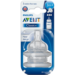 Philips Avent Scf633-27 Antikolik Orta Akış 3 Ay+ 2'li Biberon Emziği