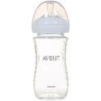 Philips Avent SCF673/17 Natural Cam Biberon, 240 ml, Şeffaf