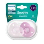 Philips Avent Soothie 0-6 Ay Kız 2'li Emzik