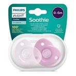 Philips Avent Soothie Pembe 2'li 0-6 Ay Emzik