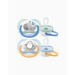 Philips Avent Ultra Air 0-6 Ay 2'li Erkek Bebek Emzik