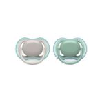 Philips Avent Ultra Air 6-18 Ay Silikon Emzik 2li Açık Mavi Erkek Çocuk İçin Rahatlık Sağlar - 6 - 18 Ay