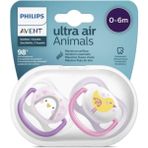 Philips Avent Ultra Air Animals Emzik 0-6 Ay SCF080/06 - Hızlı Akış