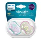 Philips Avent Ultra Air Emzik 0-6 Ay, 2'li Paket, Kız