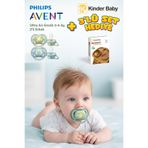 Philips Avent Ultra Aır Erkek Bebek 2'li 0-6 Ay Emzik + Beslenme Seti Hediyeli