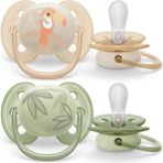 Philips Avent Ultra Soft Emzik 0-6 Ay, 2'li Erkek, SCF091/07 - Renkli - 0 - 6 Ay