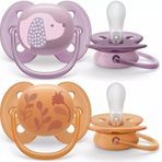 Philips Avent Ultra Soft Yumusak 2Li Emzik 6-18 Ay - Scf091/18