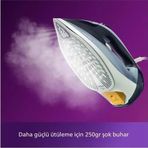 Philips Azur 7000 Serisi 250G Şok Buhar 50G/Dk Sürekli Buhar 2800W Güçlü Performans Steamglide Plus Taban Ütü Geniş Su Kapasitesi Damlama Emniyeti Hızlı Isınm