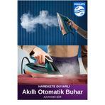 Philips Azur 8000 Seri Buharlı Ütü | Harekete Duyarlı Otomatik Buhar | Özel Taban Teknolojisi 3000W