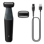 Philips Bodygroom Series 3000, Özel Bölge Ve Vücut İçin Su Geçirmez Düzeltici, Yakın Ve Rahat Tıraş, Tam Vücut Bakımı, 50 Dk. Çalışma Süresi, Model Bg3017/01