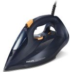 Philips Buharlı Ütü Azur 7000 Serisi 2400 Watt Güçlü Metal Tabanlı Siyah Renk