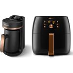 Philips BXA0014 (HDA150/60 Türk Kahvesi + HD9867/90) Premium Airfryer Xxl Fritöz