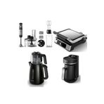 Philips Çeyiz Seti (HD6301 Tost Makinesi/HR2695 Blender Seti /HD7301 Çaycı/HDA150 Kahve Makinesi)