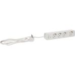 Philips CHP2144W/62 4'lü 1.5 m Beyaz Çocuk Korumalı Priz