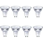 Philips Corepro Dimmable 4-50W Kırık Beyaz Işık (Günışığı) 4000K GU10 Dimli LED Spot Ampul 8 Adet