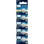 Philips CR2032 3V Lityum Düğme Pil,saat ve Kumanda Pili - DL2032 Muadili - CR2032P5/01B -5'li Paket