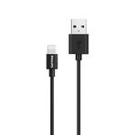 PHILIPS DLC3104V/01 - Kablo USB-A Lightning - 120 cm - Siyah