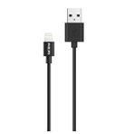 Philips DLC3106V MFI Apple Lisanslı USB-A to Lightning 2 mt Siyah Hızlı Şarj ve Data Kablosu