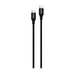 PHILIPS DLC5204A 1.2 mt Örgü Siyah USB - USB-C Şarj Kablosu