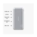 Philips DLP1810NV62 Ultra Compact DLP Seri 10.000 mAh Taşınabilir Çift USB Çıkışı Powerbank