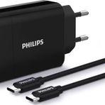 Philips DLP2621C-12 1 mt Kablolu Type-C + USB-A 30W Duvar Şarj Adaptörü