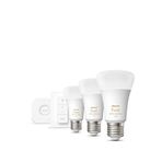 Philips E27 Hue 8-75 Watt Beyaz Ambiyans 3'lü Kumandalı Bluetooth Özellikli Akıllı Başlangıç Seti