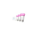 Philips E27 Hue Renkli 3'lü Kumandalı Bluetooth Özellikli Akıllı Başlangıç Seti