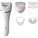 Philips Essential Advanced Plus Islak Kuru LED Aydınlatmalı Epilasyon Aleti, Beyaz