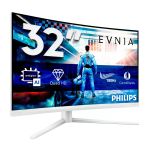 Philips Evnia 32M2c5501-32 İnç Quad Hd Kavisli Oyun Monitörü, 180 Hz, 1 Ms, Freesync Premium, Hdr10, Ambiglow (2560X1440, 2X Hdmı 2.0, 1X Displayport 1.4) Beyaz