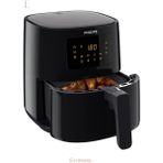 Philips Evrekala Shop Airfry Yağsız Sıcak Hava Fritözü Large New Series Garantili - Siyah